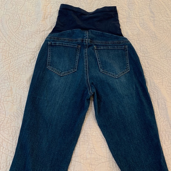 Indigo Blue | Boot Cut Maternity Jeans - Picture 3 of 4